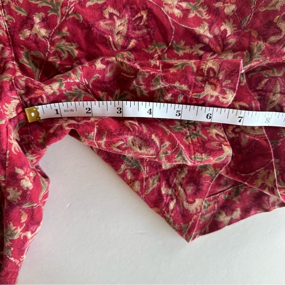 Lauren Ralph Lauren Linen Floral Shorts Size 12 (see measurements) - Picture 7 of 10